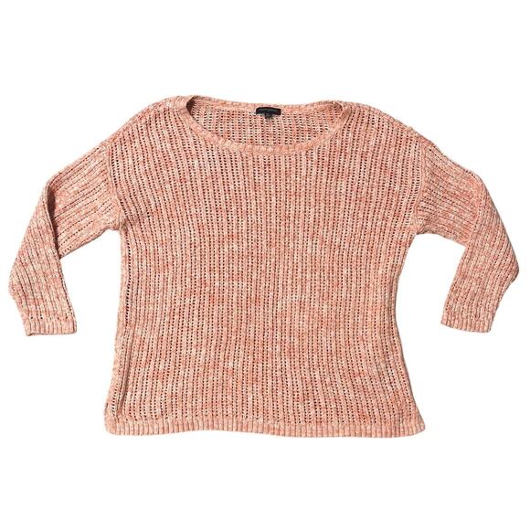 Banana Republic Peach Loose Knit Sweater Women’s Pullover Casual Layering XL - Picture 1 of 7
